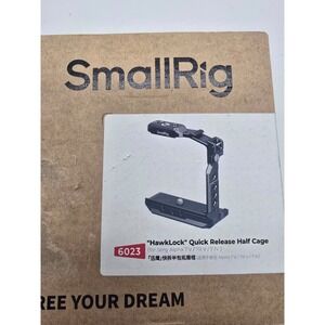 SmallRig 6023 HawkLock Quick Release Half Cage Sony Alpha 7V 7RV 7IV Black Arca